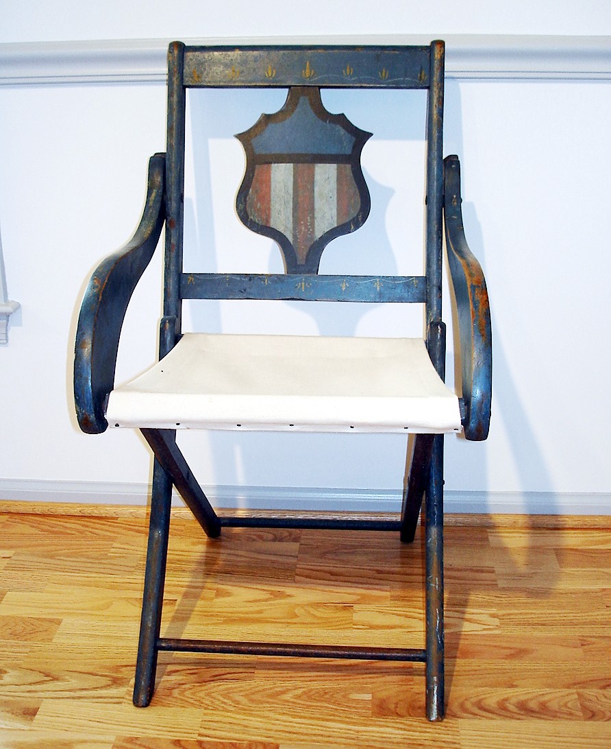 PATRIOTIC CAMP CHAIR