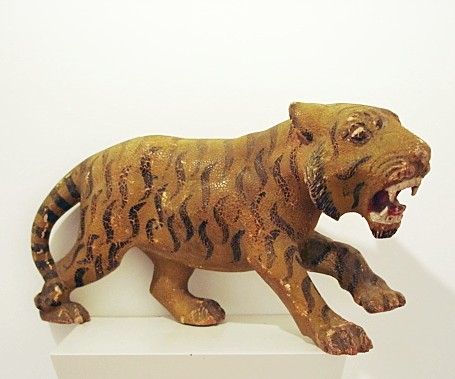 RARE SALESMAN SAMPLE OF CAROUSEL TIGER